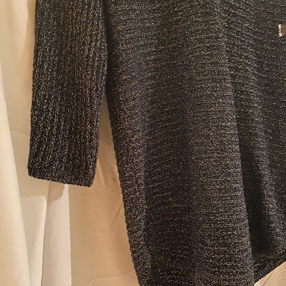 Black and Silver Sweater - Picture 3 of 6